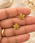 aretes pegados  super lindo de modas