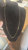 CADENA PARA MUJER ELABORADA EN ORO REAL DE 10K LARGO ;18 PULGADAS DISENO ELEGANTE Y VERSATIL IDEAL PARA REGALOS
